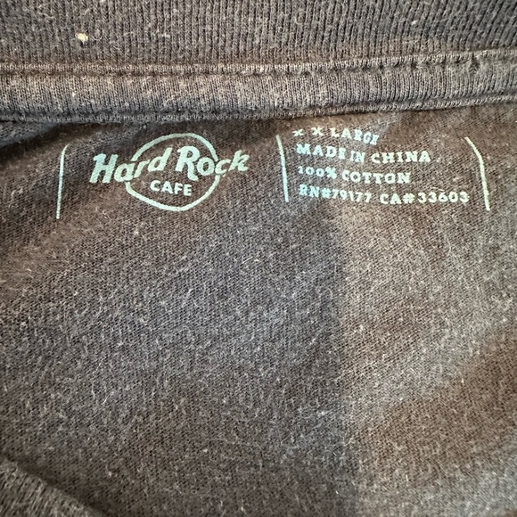 Men’s XXL Hard Rock Cafe Chicago Melting Guitar Embroidered Graphic Tee. Logo - Picture 6 of 12